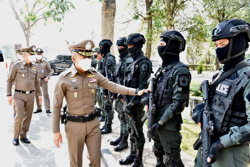 พล.ต.ท.ธนายุตม์ วุฒิจรัสธำรงค์ ผบช.ภ.7  ได้เดินทางมาตรวจเยี่ยม ภ.จว.สุพรรณบุรี